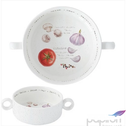 Tál Porcelán füllel 12cm, Home