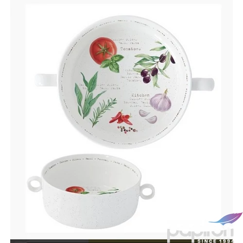 Tál Porcelán füllel 20cm, Home 