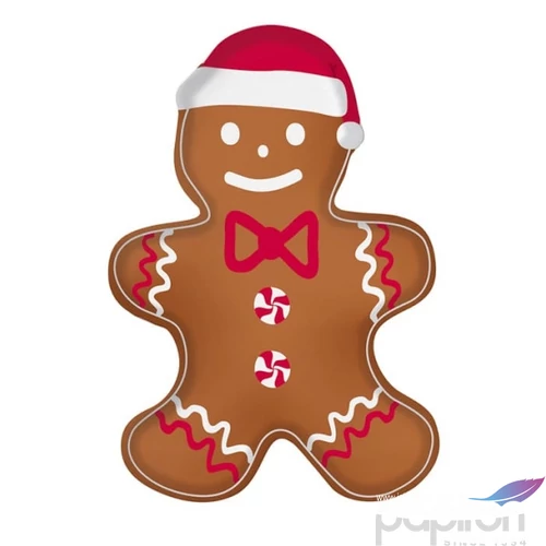 Tál Porcelán karácsonyi 17x25cm, Gingerbread dobozban