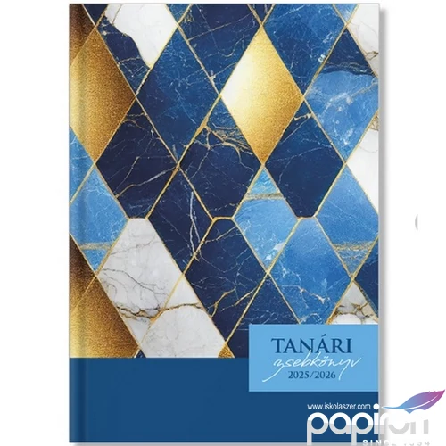 Tanári zsebkönyv 2025/2026 pd Marble