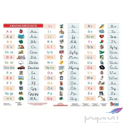 Tanulói munkalap Stiefel A/4 / Magyar ABC betűi Iskolaszerek Stiefel 23727