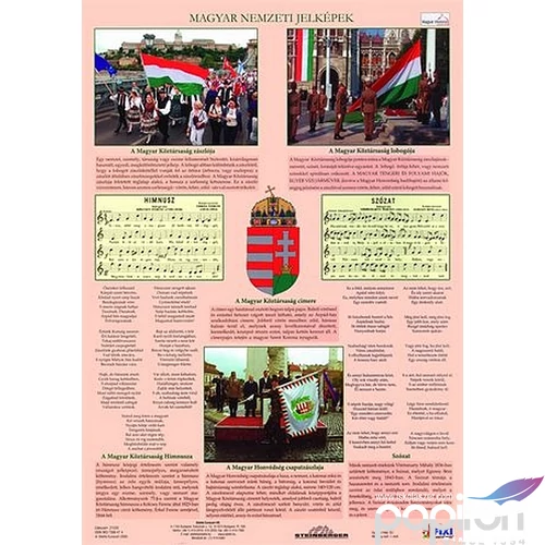 Tanulói munkalap Stiefel A/4 / Magyar nemzeti jelképek és ereklyé Iskolaszerek Stiefel 21220