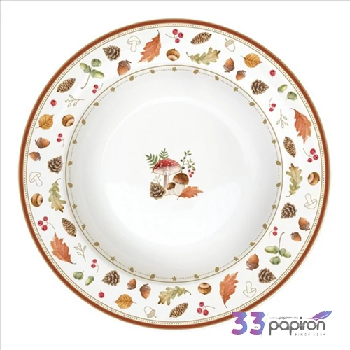 Tányér mély porcelán 21,5cm, Autumn Breeze