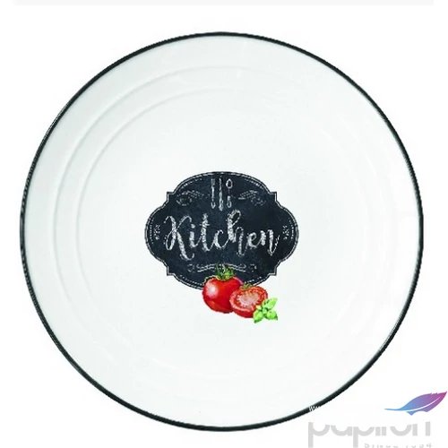 Tányér porcelán 21,5cm, Kitchen Basics