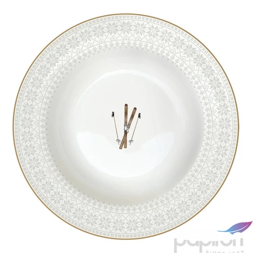 Tányér mély porcelán 21,5cm, Chalet