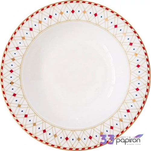 Tányér mély porcelán 21,5cm, Christmas Wonderland