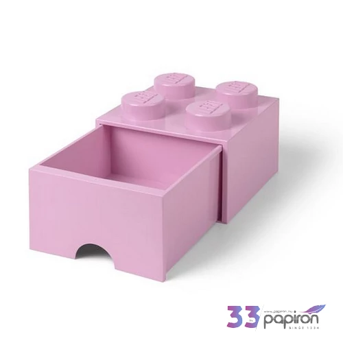 Tárolódoboz fiókos LEGO 