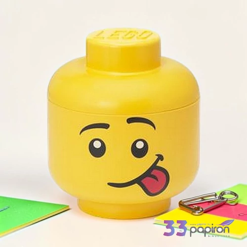 Tárolódoboz LEGO Silly fej kicsi
