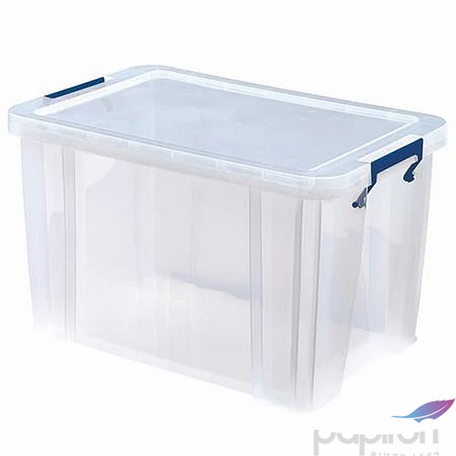Tárolódoboz műanyag Fellowes átlátszó, 26 liter, ProStore