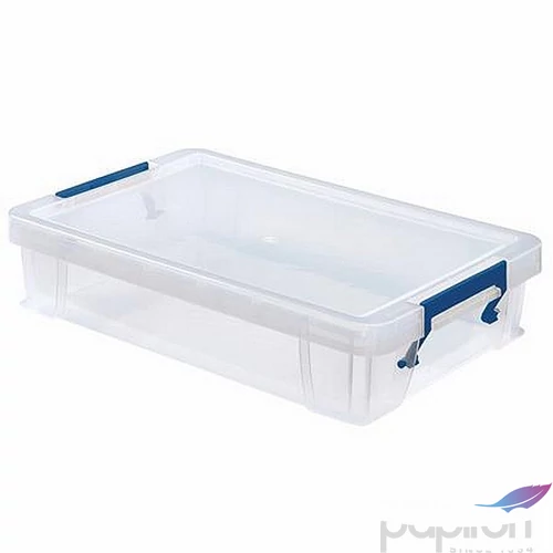 Tárolódoboz műanyag Fellowes átlátszó, 5,5 liter, ProStore