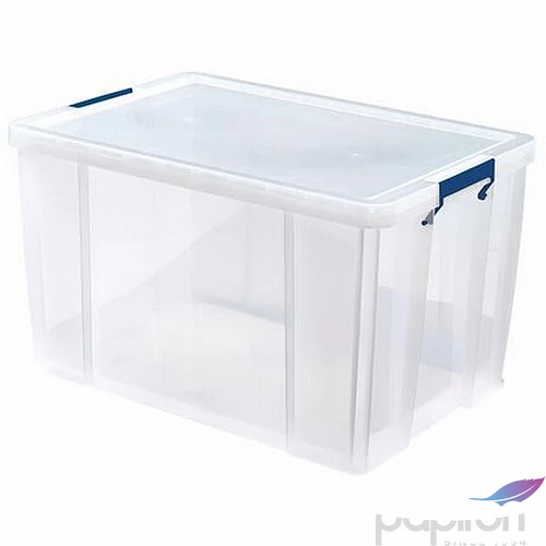 Tárolódoboz műanyag Fellowes átlátszó, 85 liter, ProStore