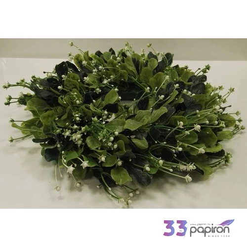 Koszorú dekor buxus 35cm