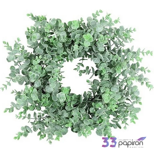 Koszorú Tavaszi dekor Wreath eucalypthus M frost SDDST53