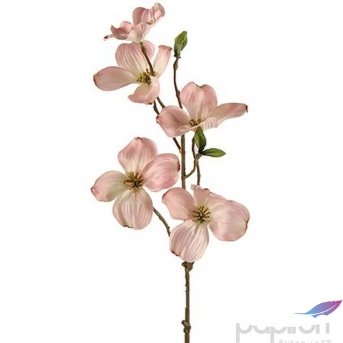 Selyemvirág - művirág Dogwood spray Fiona S pink SDDST53