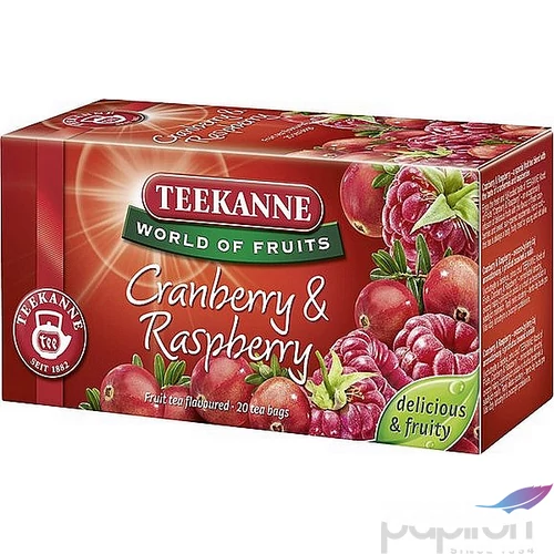 Tea TEEKANNE gyümölcstea Piros bogyók áfonya-málna 20X2,5g KHK324