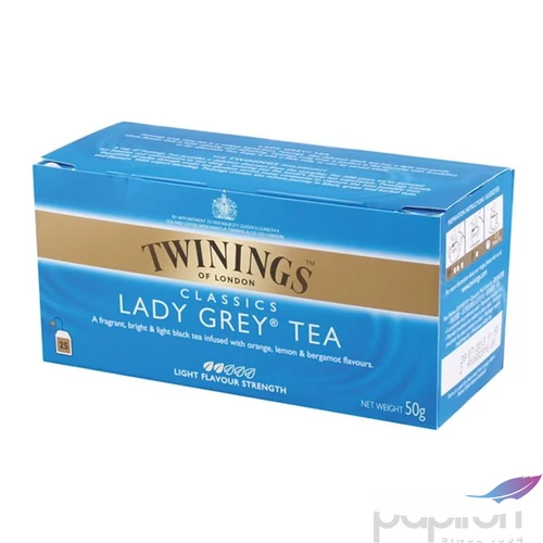 Tea Twinings Lady Grey filteres tea 12x25X2g KHK276