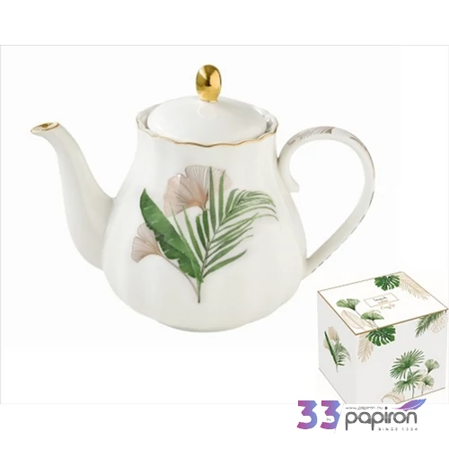 Teáskanna Porcelán 800ml  Exotique dobozban