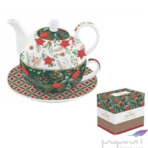 Teáskészlet Porcelán 3,5dl Atmosphere, Christmas Joy 