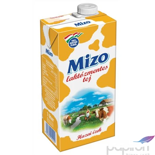 Tej tartós Mizo 1L Laktózmentes, visszazárható KHTEJLAK