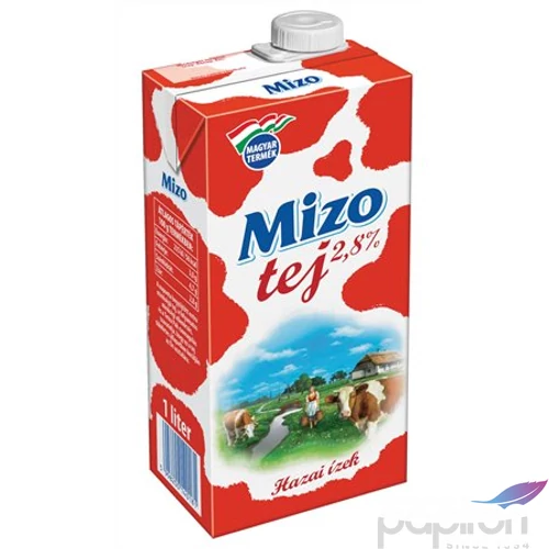 Tej tartós Mizo 2, 8% 1L visszazárható doboz KHTEJMIZO28