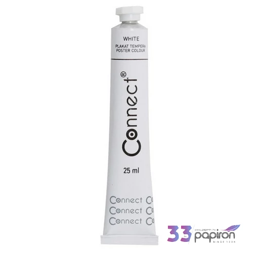 Tempera 25ml fehér fehér, tubusos