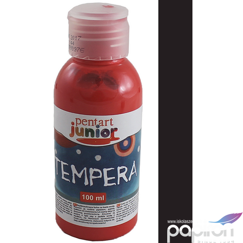 Tempera 100ml Pentart junior fekete