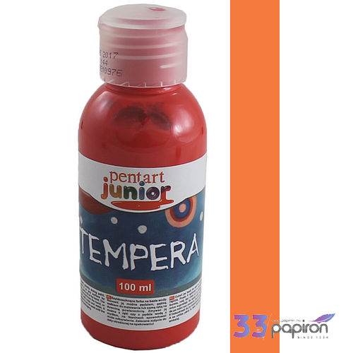 Tempera 100ml Pentart junior napsárga