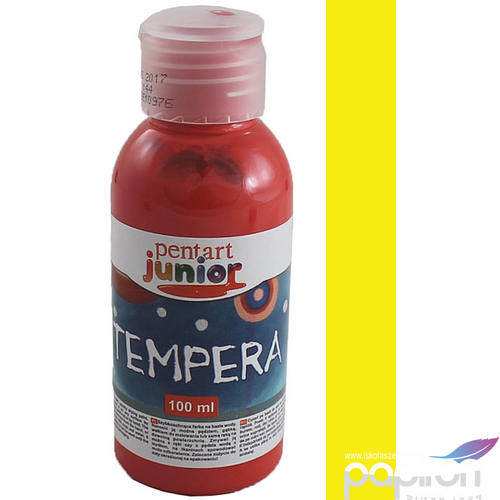 Tempera 100ml Pentart junior sárga