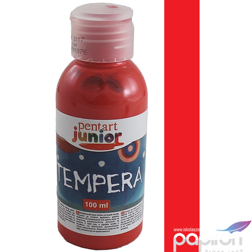 Tempera 100ml Pentart junior tűzpiros