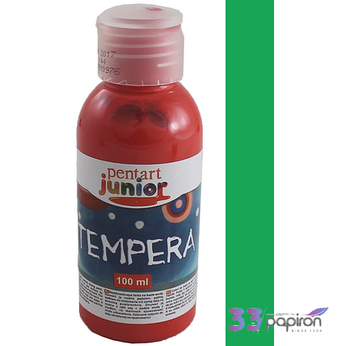 Tempera 100ml Pentart junior világos zöld