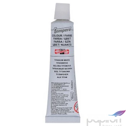 Tempera 16ml fehér tubusos Süni - Koh-I-Noor 162601 - iskolaszer- tanszer