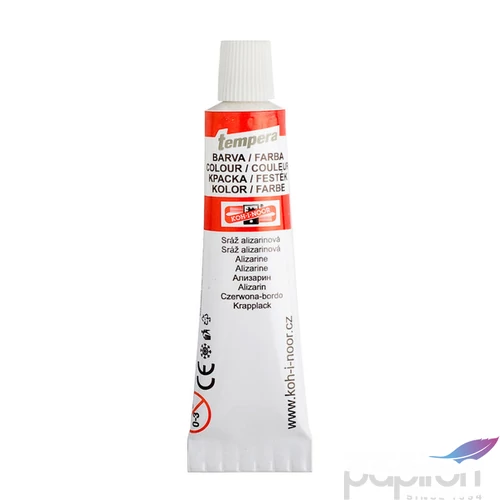 Tempera 16ml KOH 162603 Koh-I-Noor narancs cinóber piros iskolaszer- tanszer