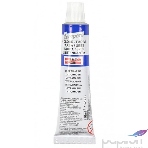 Tempera 16ml KOH 162606 Koh-I-Noor ultramarin világos iskolaszer- tanszer
