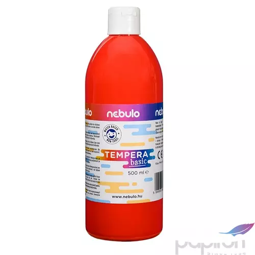 Tempera 500ml Nebulo piros 