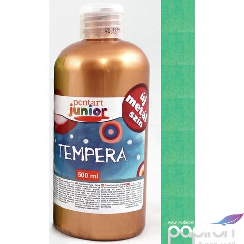 Tempera 500ml Pentart junior zöld metál szín