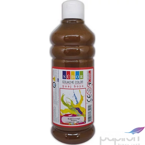 Tempera barna Südor 500ml-es Iskolaszerek SUDOR LDAC0018