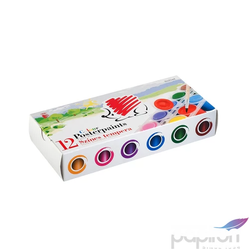 Tempera tégelyes ICO Süni 12x25ml iskolaszer- tanszer