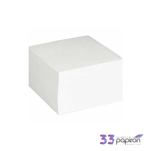 Tépőtömb 9x9x5 fehér  ten