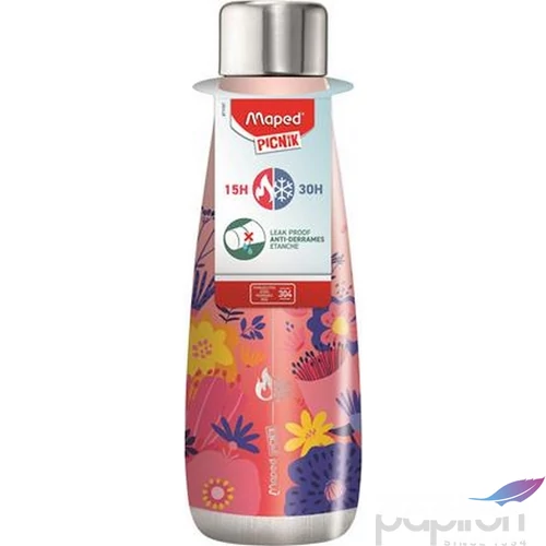Termosz 500ml Maped Picnik duplafalú, rozsdamentes acél Concept Adult, virágmintás