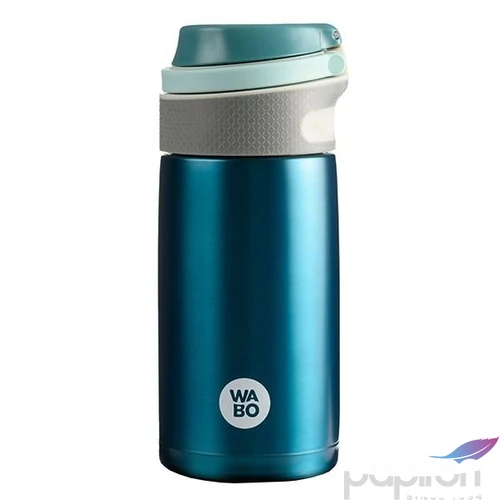 Termosz Wabo 350ml acél, fedeles, kék