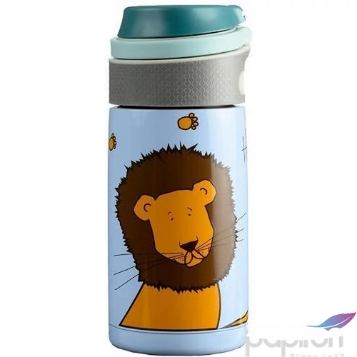 Termosz Wabo 350ml acél, fedeles, oroszlános