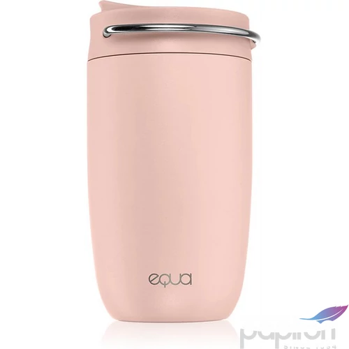 Termoszbögre 300ml rozsdamentes acé EQUA Cup  rózsaszín