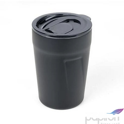 Termoszbögre 300ml rozsdamentes acé TROIKA Cup-uccino  fekete