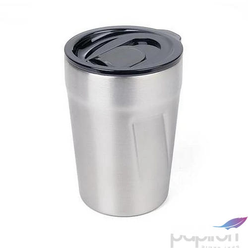 Termoszbögre 300ml rozsdamentes acé TROIKA Cup-uccino  ezüst