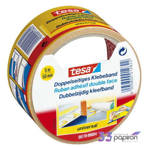 Ragasztó kétoldalú 50mmx5m C TESA Universal 56170 TESA minőségi ragasztó