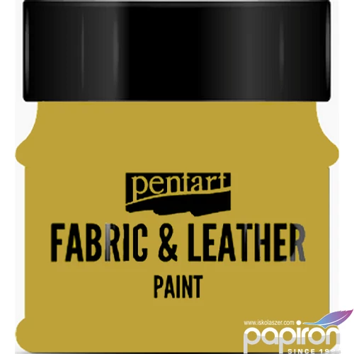 Textil és bőrfesték 50ml Pentart arany