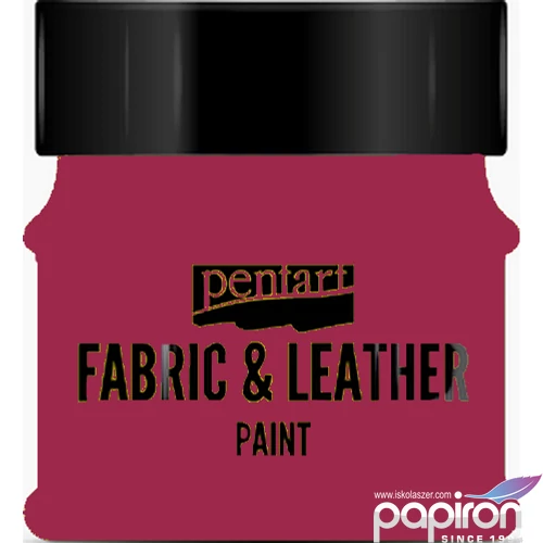Textil és bőrfesték 50ml Pentart bordó