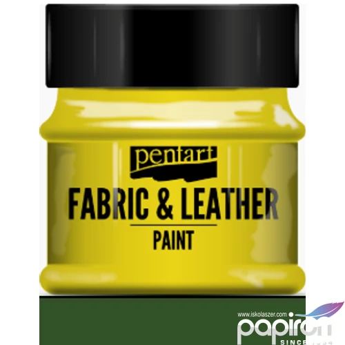 Textil és bőrfesték 50ml Pentart fenyőzöld