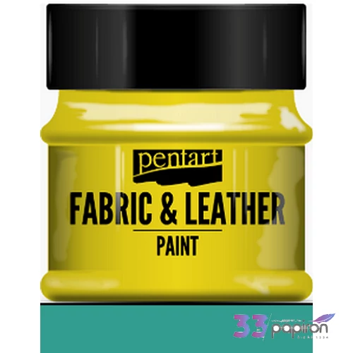 Textil és bőrfesték 50ml Pentart türkizzöld