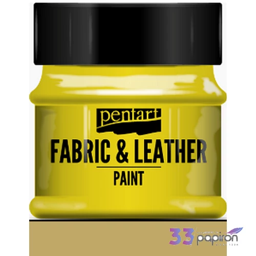Textil és bőrfesték 50ml Pentart világosbarna